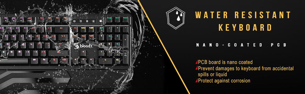 razer huntsman elite keyboard steelseries apex pro hyperx keyboard water resistant bloody gaming fps
