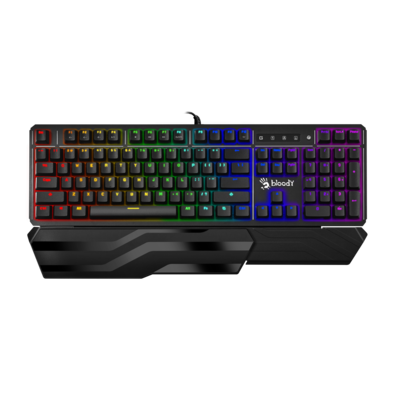 (Renewed) B975 Classic Full-Size Light Strike Libra Optical Gaming Keyboard